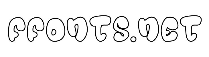 Juicy Snap Outline Outline  Free Fonts Download