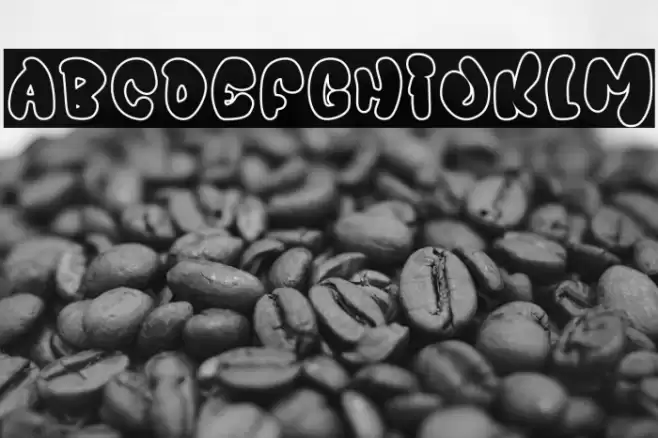 Juicy Snap Outline Outline Шрифта examples