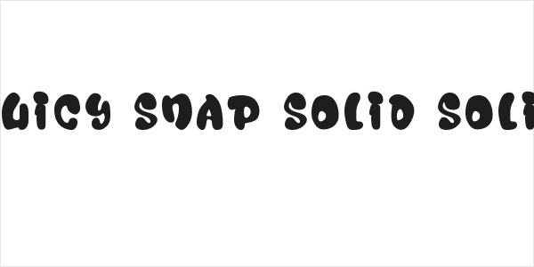 Juicy Snap Solid Solid Logo