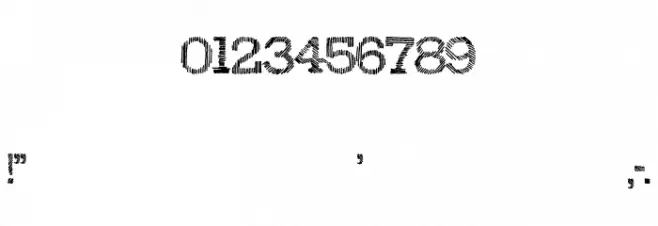 JuicyBoxes Font OTHER CHARS