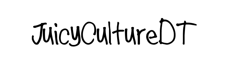 JuicyCultureDT  font caratteri gratis
