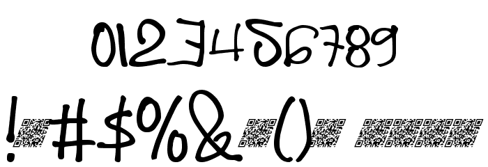 JuicyCultureDT Font OTHER CHARS