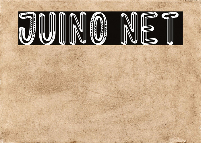 Juino net Font examples
