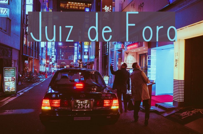 Juiz de Fora Font examples