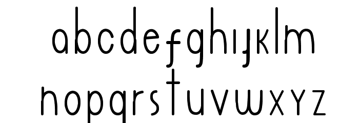 Juiz de Fora Font LOWERCASE