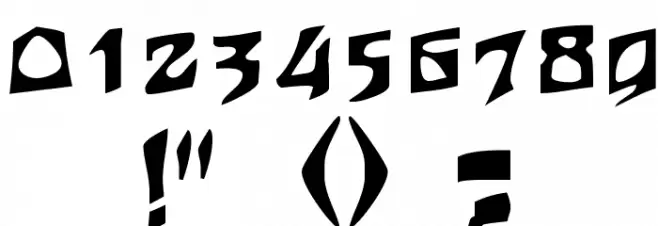 JujuSSK Шрифта ДРУГИЕ символов