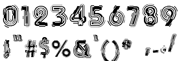 JukeboxRegular Font OTHER CHARS