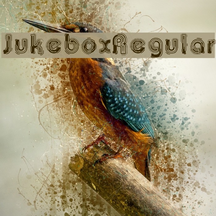 JukeboxRegular Font examples