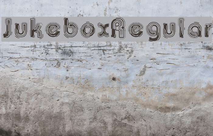 JukeboxRegular Font examples