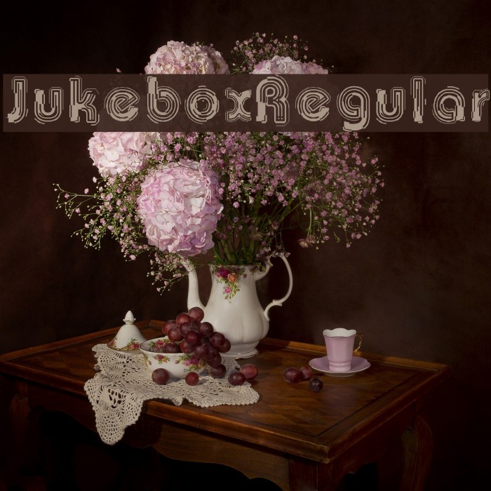 JukeboxRegular Font examples