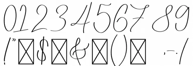 Julaika फ़ॉन्ट अन्य घर का काम