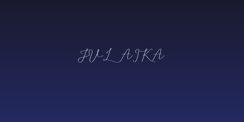 Julaika Social Header