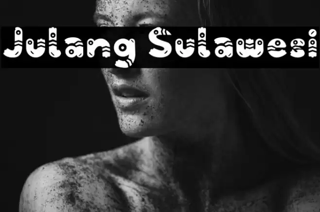Julang Sulawesi Font examples