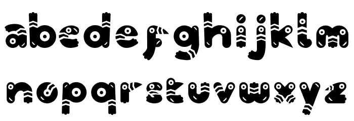 Julang Sulawesi Font LOWERCASE