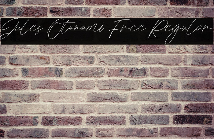 Jules Otonomi Free Regular Example 2