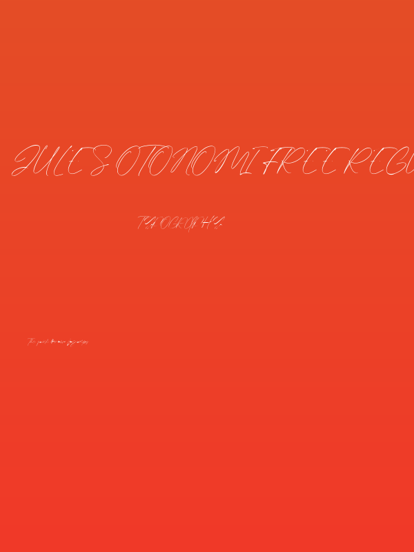 Jules Otonomi Free Regular Poster