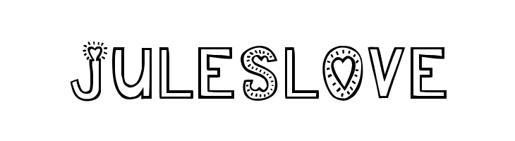 JulesLove  Free Fonts Download