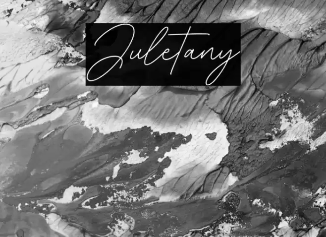 Juletany फ़ॉन्ट examples