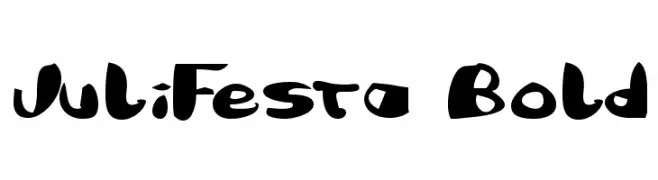 JuliFesta Bold  Frei Schriftart Herunterladen