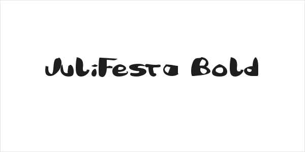 JuliFesta Bold Logo