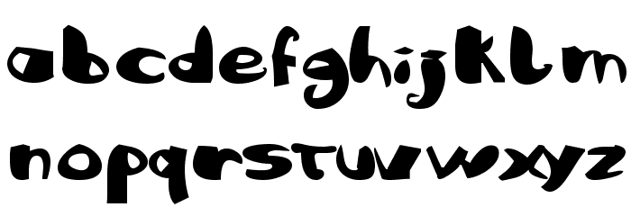 JuliFesta Bold Font LOWERCASE