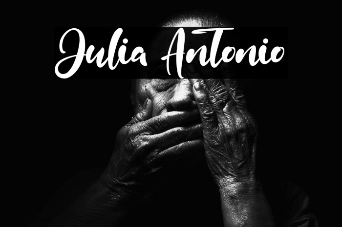 Julia Antonio Example 1