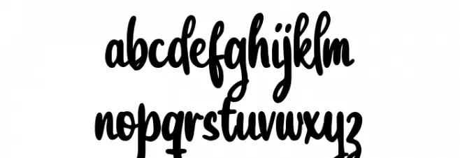 Julia Eberline خط أحرف صغيرة