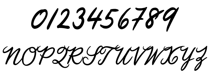 Julia Lauren Font OTHER CHARS