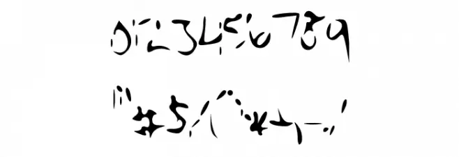 Julia Font OTHER CHARS