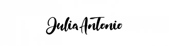 JuliaAntonio  baixar fontes gratis