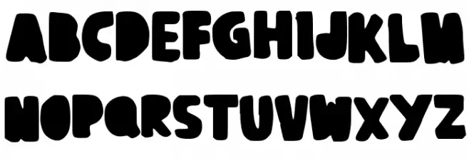 JuliaBooth Schriftart Groß