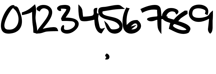 JuliaEngstrm Bold Font OTHER CHARS