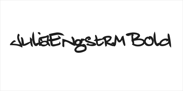 JuliaEngstrm Bold Logo