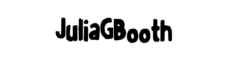 JuliaGBooth Font
