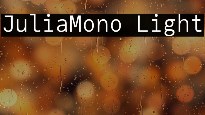 JuliaMono Light Example 3