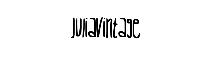 JuliaVintage  नि: शुल्क फ़ॉन्ट्स डाउनलोड