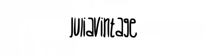 JuliaVintage  Frei Schriftart Herunterladen