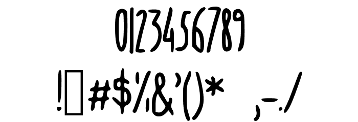 JuliaVintage Font Alte caractere