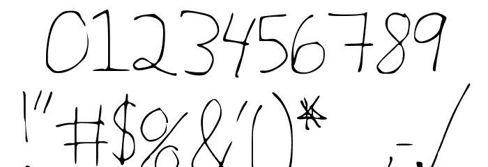 Julialicious Font OTHER CHARS