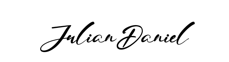 Julian Daniel  font caratteri gratis
