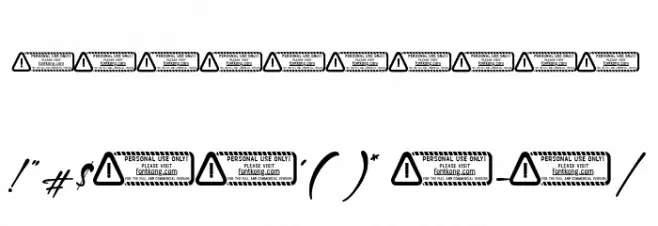 Julian Daniel Font OTHER CHARS