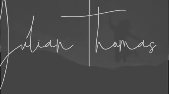 Julian Thomas フォント examples