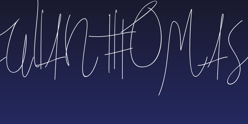 Julian Thomas Social Header