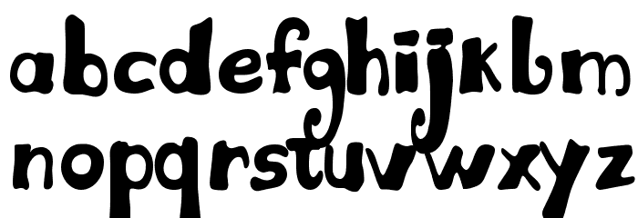 Juliana Light Font LOWERCASE