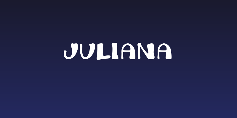 Juliana Social Header