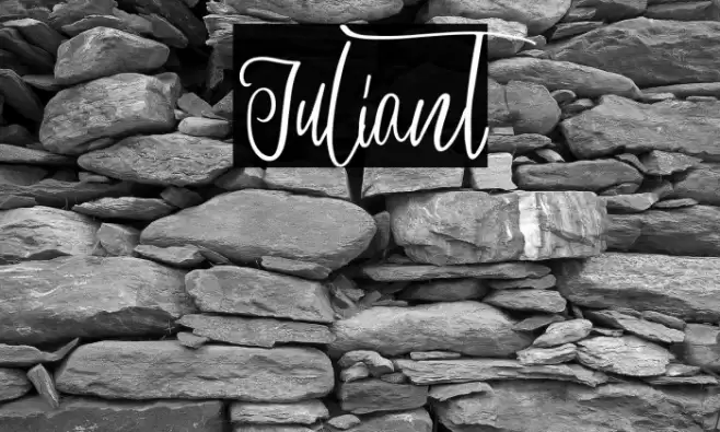 Juliant Caratteri examples