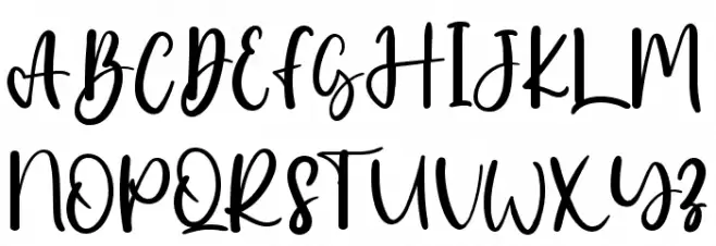 Julie Font UPPERCASE