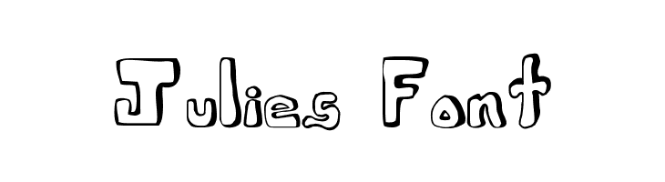 Julies Font  Frei Schriftart Herunterladen