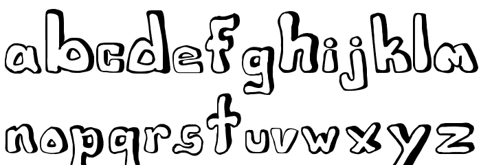 Julies Font Font LOWERCASE