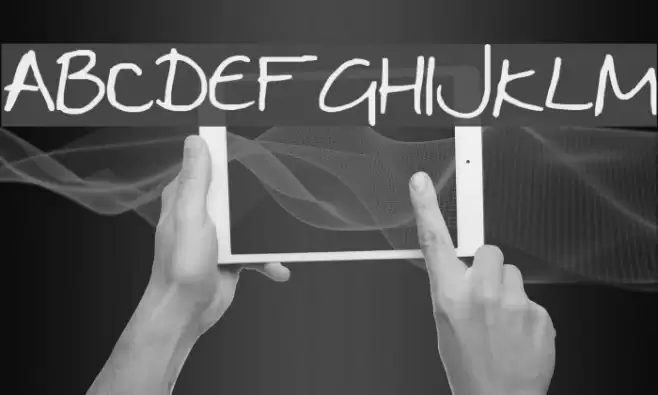 Julies Font examples